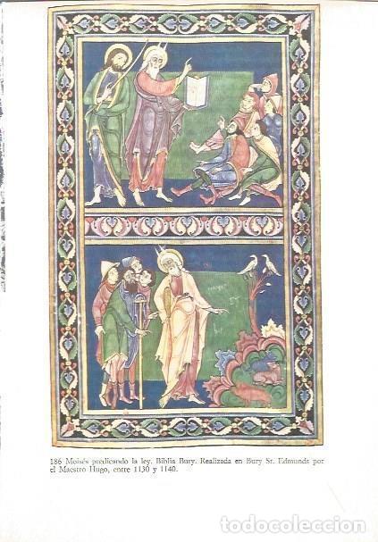 Cartes Postales: LAMINA V02609: Moises predicando la ley, Biblia Bury por el Maestro Hugo - John Beckwith
