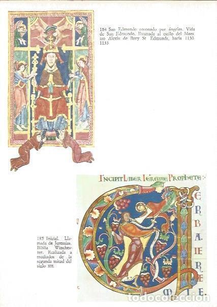 Cartoline: LAMINA V02608: Inicial llamada Jeremias, Biblia de Winchester y San Edmundo, Vida de San Edmundo - J