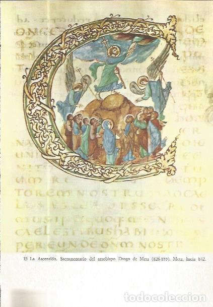 Postkarten: LAMINA V02552: La Ascension. Sacramentario del arzobispo Drogo de Metz - John Beckwith