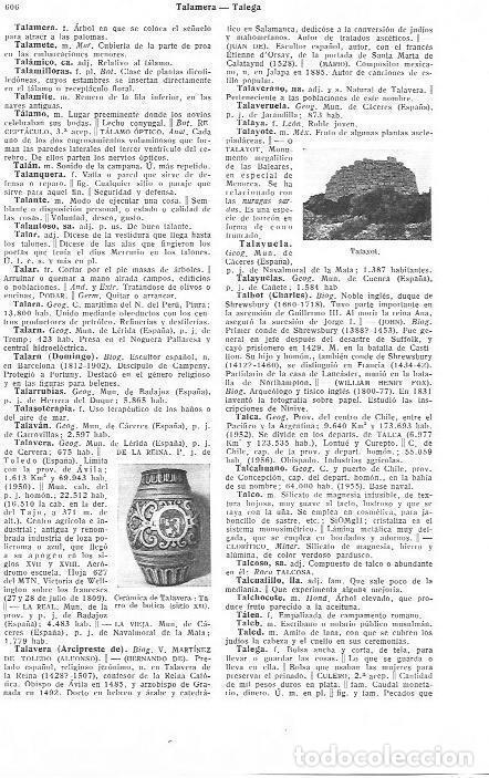 Postais: LAMINA 29069: Talayot y ceramica de Talavera, Toledo - VVAA