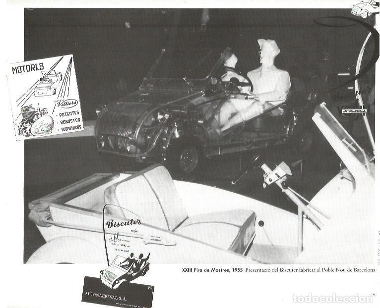 Postales: LAMINA V02485: XXIII Fira de Mostres 1955. Presentacion del Biscuter - Varios