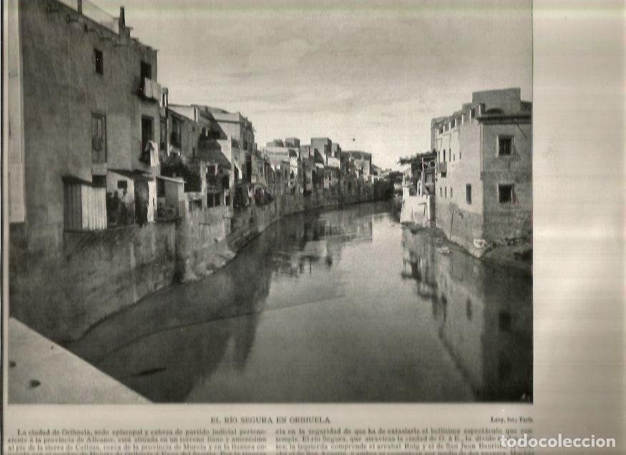Postkarten: LAMINA V02690: El rio Segura en Orihuela, Alicante - Varios