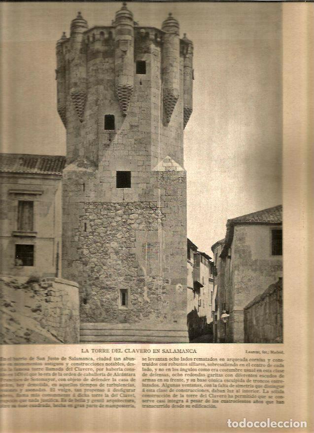 Postcards: LAMINA V02765: Torre del Clavero, Salamanca - Varios