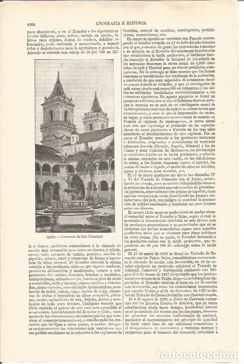 Postkarten: LAMINA V03794: Convento San Francisco en Quito - Varios