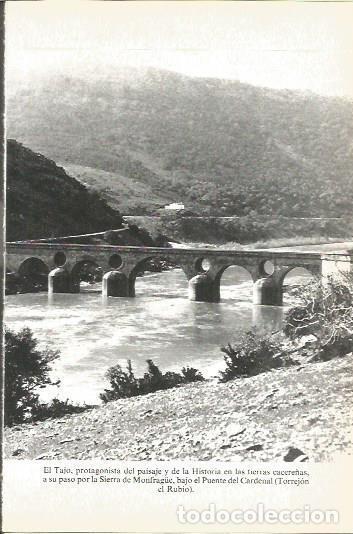 Postcards: LAMINA V02020: Caceres. El Tajo a su paso por la Sierra de Monfrague - M. Mu&ntilde;oz de San Pedro, Conde