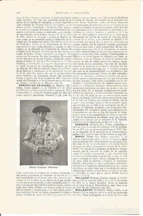 Postales: LAMINA V03903: Manuel Rodriguez llamado Manolete - Varios