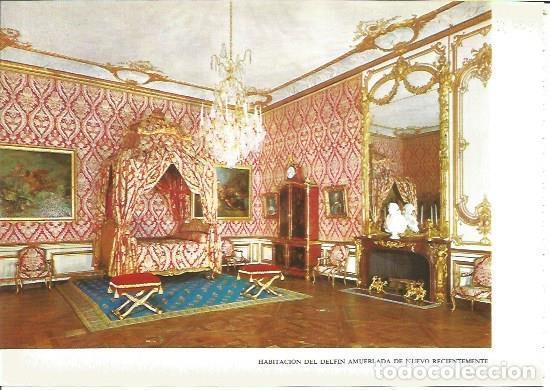 Postales: LAMINA V01978: Versalles. Biblioteca de Luis XVI - G.Van Der Kemp