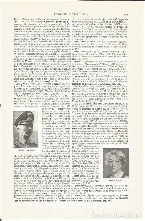 Postais: LAMINA V03896: Fedor von Bock y Angela Brazil - Varios