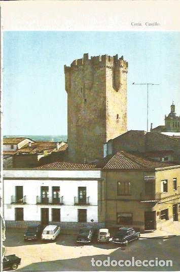 Postales: LAMINA V02058: Caceres. Castillo en Coria - M. Mu&ntilde;oz de San Pedro, Conde de Canilleros