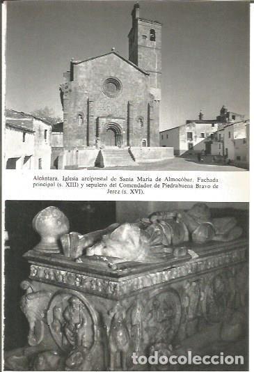 Cartoline: LAMINA V02062: Caceres. Iglesia de Santa Maria de Almocobar y sepulcro del Comendador Bravo de Jerez
