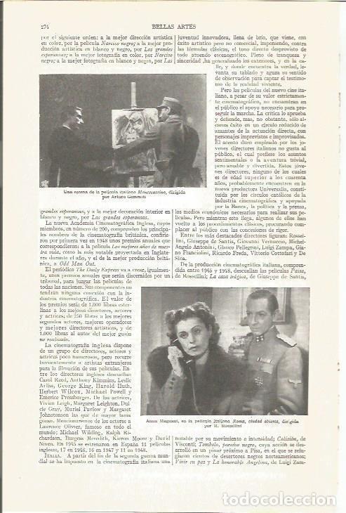 Postales: LAMINA V03860: Escena de Montecassino y Anna Magnani en Roma, ciudad abierto por R. Rossellini - Var