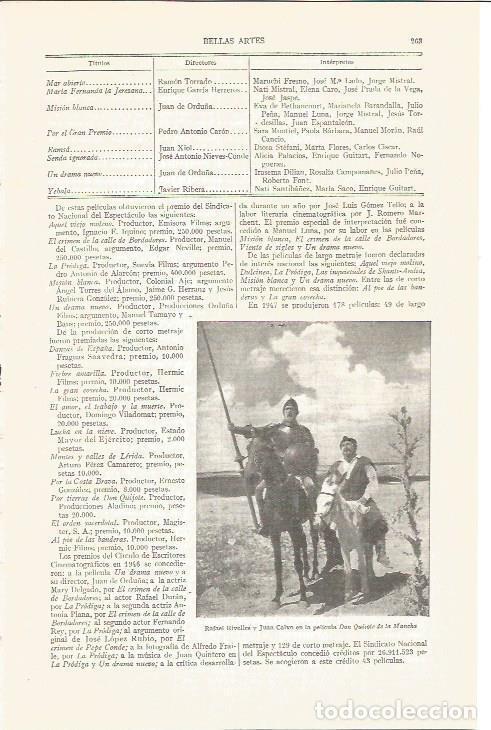 Cartoline: LAMINA V03857: R. Rivelles y J. Calvo en Don Quijote de la Mancha - Varios