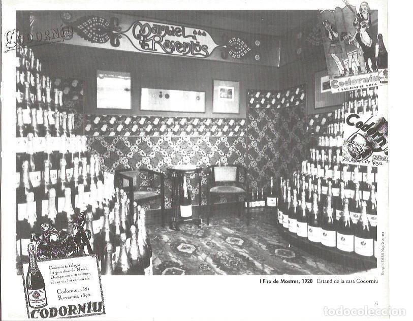 Postales: LAMINA V02363: I Fira de Mostres 1920. Estand Codorniu - Varios