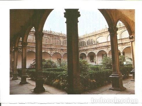 Postales: LAMINA V02329: Claustro del Palacio de Fonseca, Santiago de Compostela - G. Fuertes Dominguez