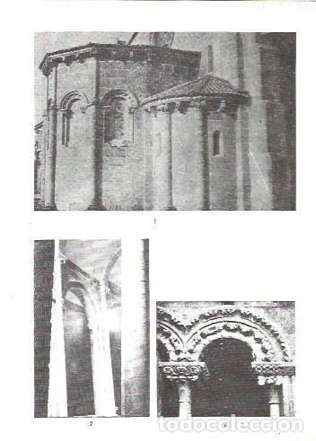 Postales: LAMINA V02331: Abside, columnas y claustro Colegiata de Sar, Santiago de Compostela - G. Fuertes Dom