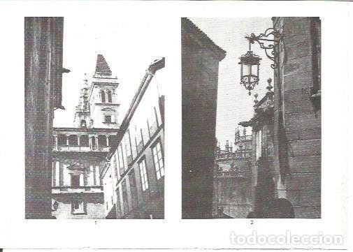 Postales: LAMINA V02334: Catedral de Santiago. Vistas de las torres - G. Fuertes Dominguez