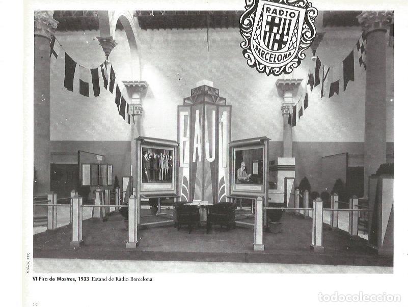 Cartoline: LAMINA V02433: VI Fira de Mostres 1933. Estand Radio Barcelona - Varios