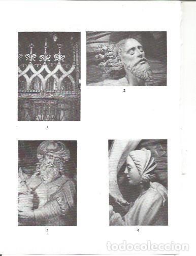 Postales: LAMINA V02305: Catedral de Santiago. Reja de la Capilla de Mondragon, detalles de Cristo del relieve