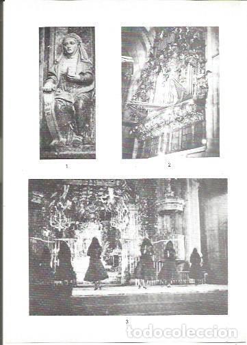 Postales: LAMINA V02303: Catedral de Santiago. Santa Maria Salome por J. Bautista de Celma y un organo - G. Fu