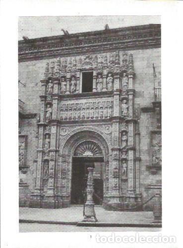 Postales: LAMINA V02288: Catedral de Santiago. Portada plateresca del Hotel de los Reyes Catolicos - G. Fuerte