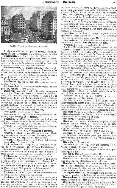 Postales: LAMINA 28903: Plaza de Sadanha Marinho en Recife - VVAA