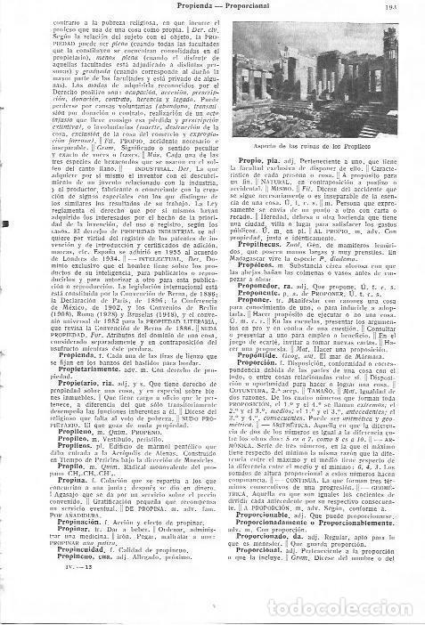 Postales: LAMINA 28869: Ruinas de los Propileos en Atenas - VVAA