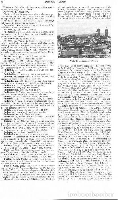 Postkarten: LAMINA 28875: Vista de Puebla, Mexico - VVAA