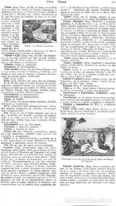 Postkarten: LAMINA 29136: Piazza Contarane en Udine y Homenaje a un rey de tribu en Uganda - VVAA
