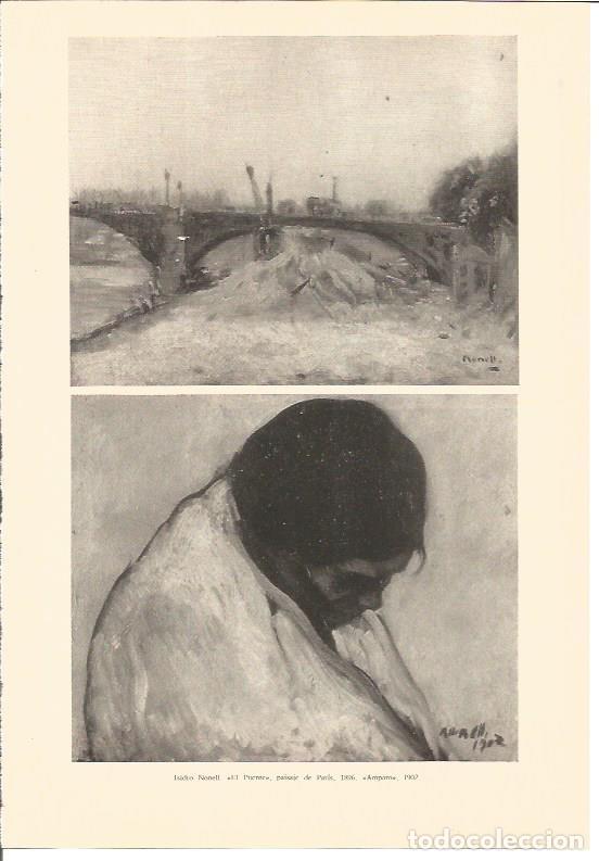 Postkarten: LAMINA V03054: El Puente y Amparo por I. Nonell - Varios