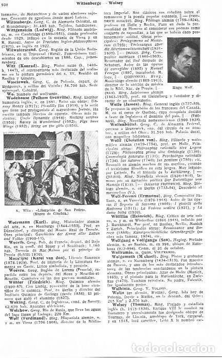Cartes Postales: LAMINA 29215: Hugo Wolf y Liberacion de San Pedro, por Wilz - VVAA