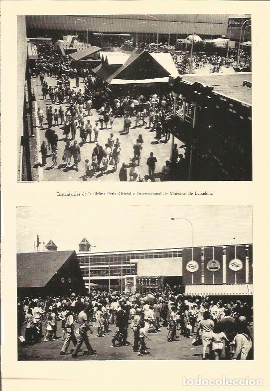 Postais: LAMINA V03009: Ultima Feria Oficial e Internacional de Muestras, Barcelona - Varios