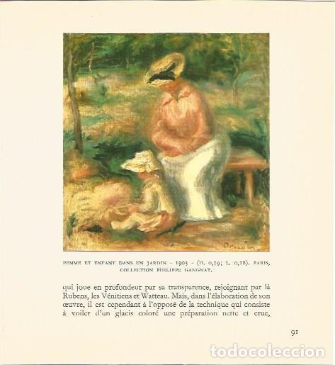 Cartoline: LAMINA V03510: Femme et enfant dans un jardin por Renoir - Denis Rouart