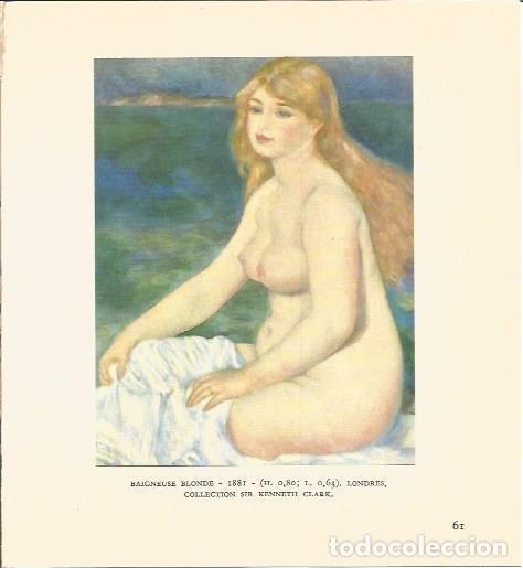 Cartoline: LAMINA V03499: Baigneuse blonde por Renoir - Denis Rouart