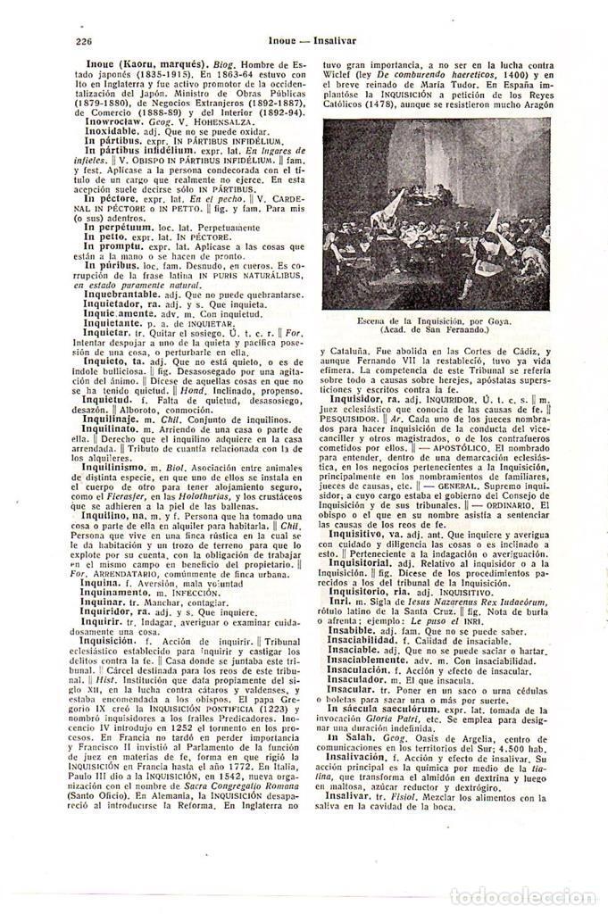 Postais: LAMINA 28493: Escena de la Inquisicion, por Goya - VVAA