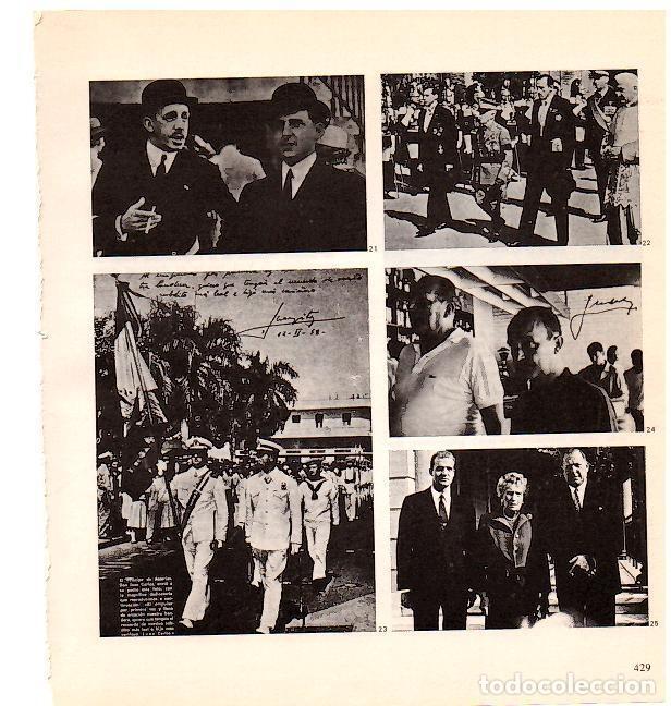 Cartes Postales: LAMINA 28360: Alfonso XIII en Roma y Juan de Borbon en el exilio - Jose Luis Vila San Juan