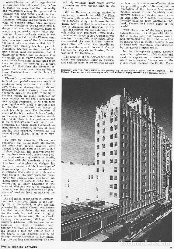 Postkarten: LAMINA 29239: Eberson Building en San Antonio, Texas. USA - Paul J. Greenhalgh