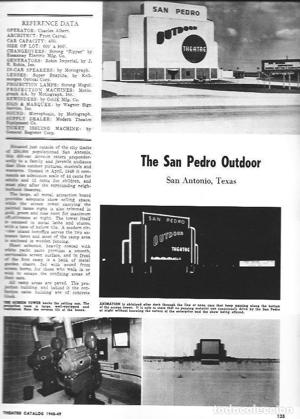 Postcards: LAMINA 29302: The San Pedro Outdoor en San Antonio, Texas - Paul J. Greenhalgh