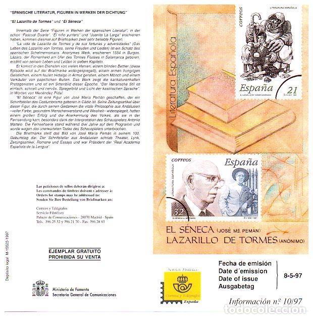 Postales: DIPTICO 6629: El Seneca y Lazarillo de Tormes - Varios