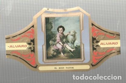 Postcards: VITOLA fabrica de tabacos ALVARO: El buen pastor, Murillo - NULL