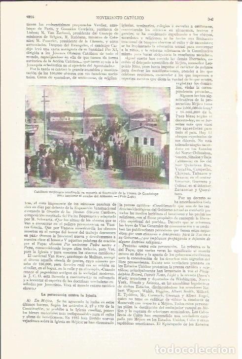 Postkarten: LAMINA V05119: Catolicos en Santuario de la Virgen de Guadalupe, Mejico - Varios