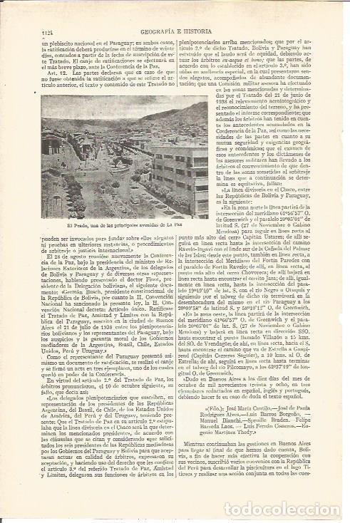 Postcards: LAMINA V03769: El Prado, avenida de La Paz - Varios