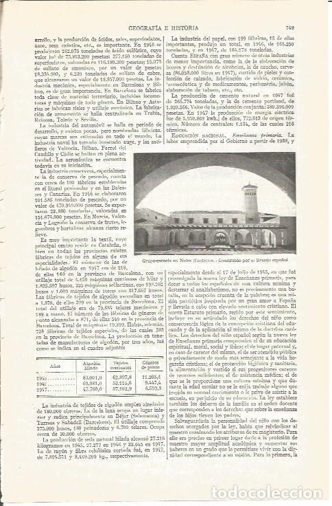 Postales: LAMINA V03883: Grupo escuela en Nules, Castellon - Varios