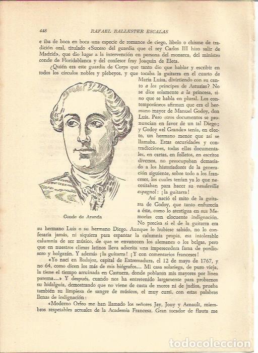 Postkarten: LAMINA V05344: Conde de Aranda - Rafael Ballester Escalas