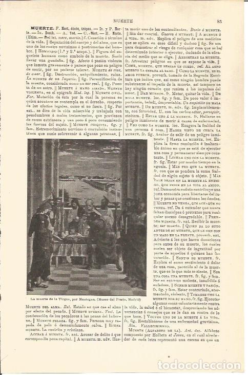 Postkarten: LAMINA V04490: La muerte de la Virgen, por Mantegna - Varios