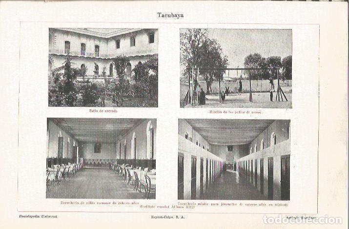 Postcards: LAMINA V04429: Instituto espa&ntilde;ol Alfonso XIII en Tacubaya, Mejico - Varios