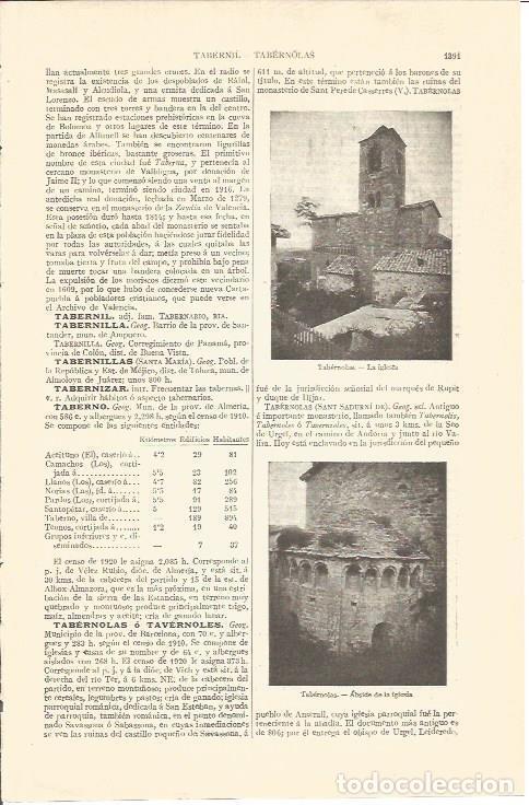Postais: LAMINA V04419: Iglesia en Tabernolas, Barcelona - Varios