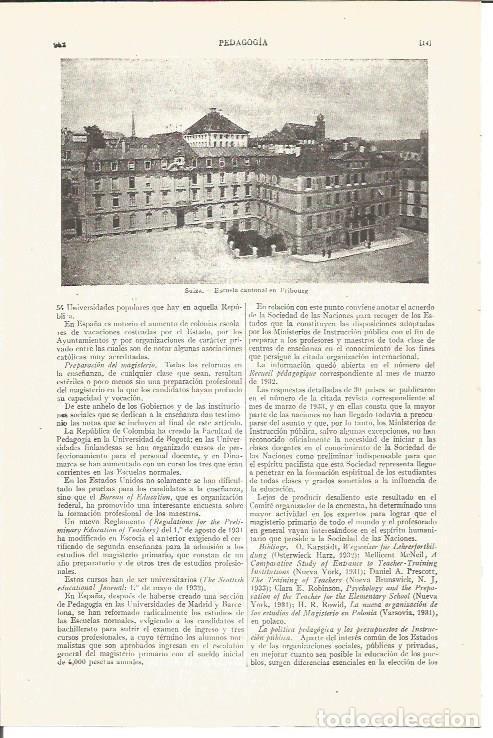 Cartoline: LAMINA V04232: Escuela cantonal en Fribourg, Suiza - Varios
