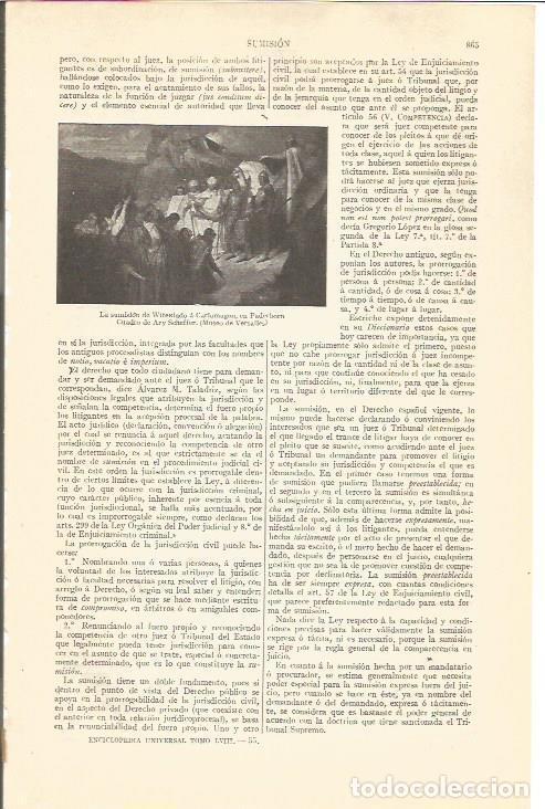 Postales: LAMINA V04341: La sumision de Witekindo a Carlomagno, por Ary Scheffer - Varios