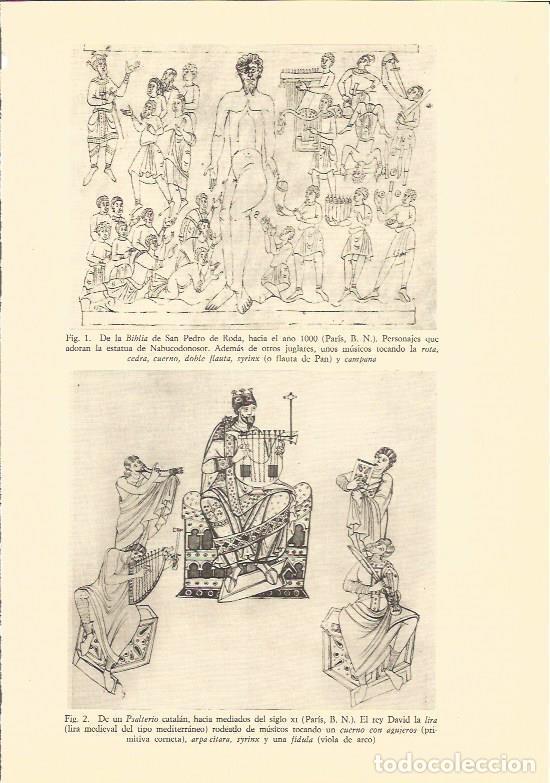 Postales: LAMINA V02908: De la Biblia de San Pedro de Roda y Psalterio catalan - Varios
