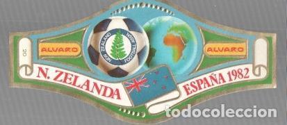 Postales: VITOLA fabrica de tabacos ALVARO: Mundial Futbol Espa&ntilde;a 1982: Nueva Zelanda - NULL